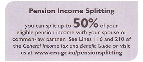 Pension Income Splitting